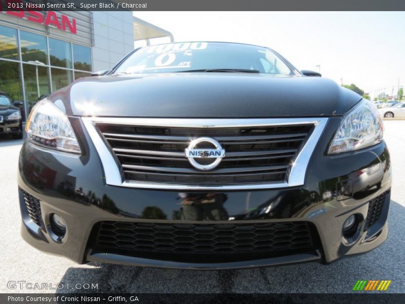 Super Black / Charcoal 2013 Nissan Sentra SR