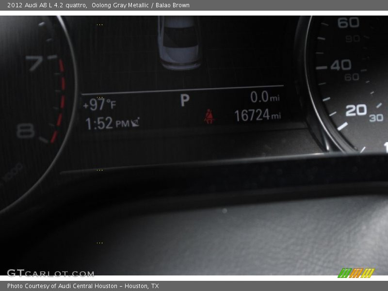 Oolong Gray Metallic / Balao Brown 2012 Audi A8 L 4.2 quattro
