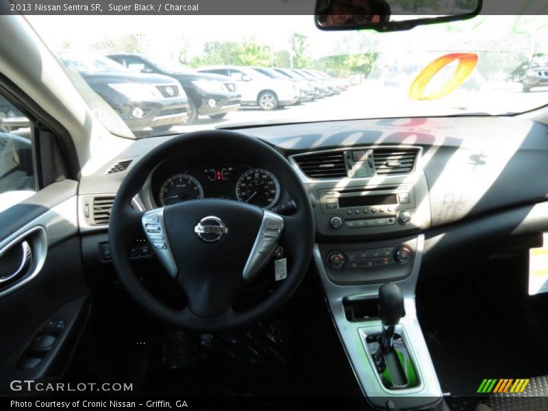 Super Black / Charcoal 2013 Nissan Sentra SR