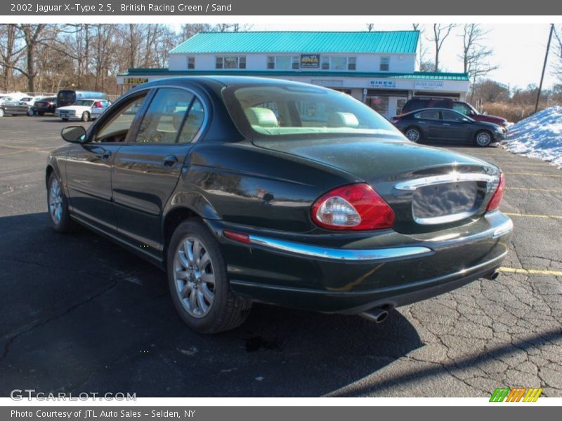 British Racing Green / Sand 2002 Jaguar X-Type 2.5