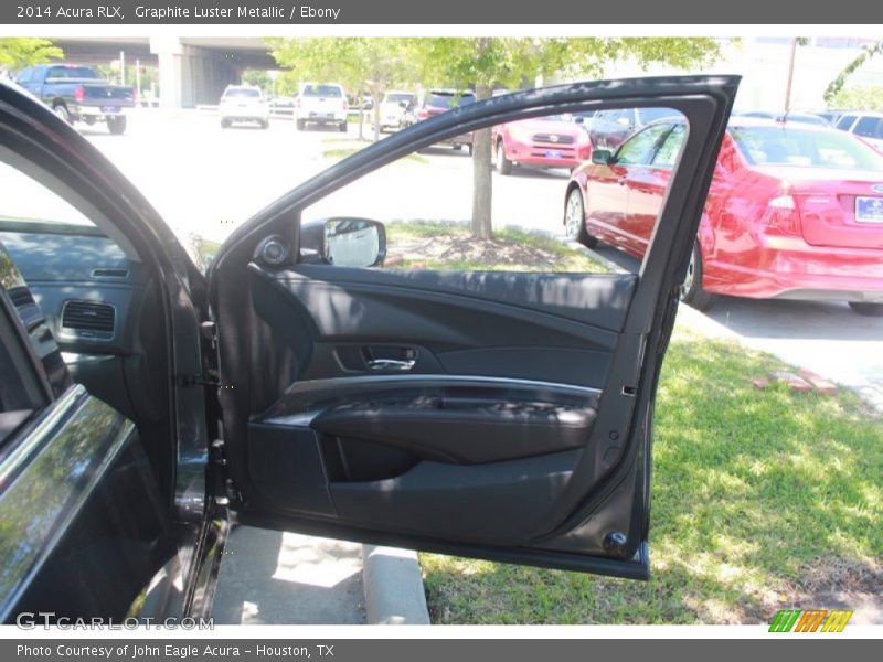 Graphite Luster Metallic / Ebony 2014 Acura RLX