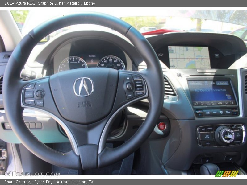Graphite Luster Metallic / Ebony 2014 Acura RLX