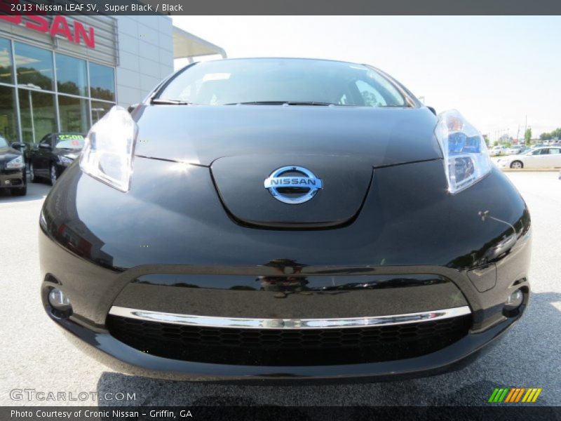 Super Black / Black 2013 Nissan LEAF SV