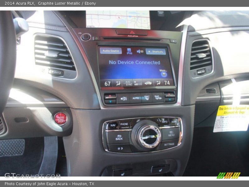 Graphite Luster Metallic / Ebony 2014 Acura RLX