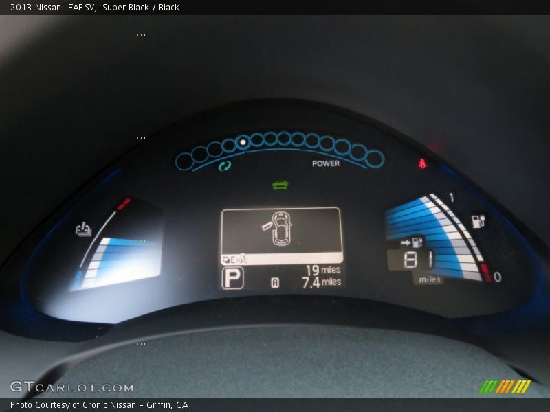 Super Black / Black 2013 Nissan LEAF SV
