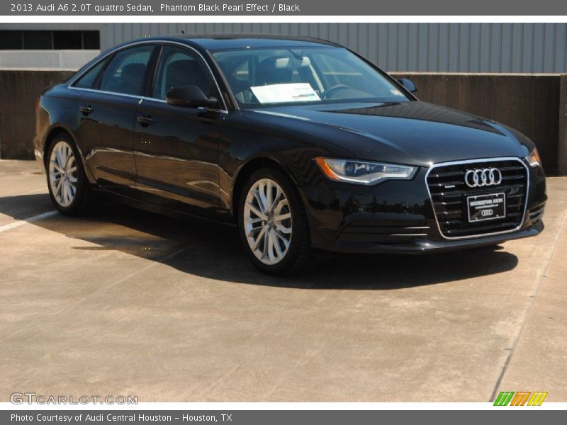 Phantom Black Pearl Effect / Black 2013 Audi A6 2.0T quattro Sedan