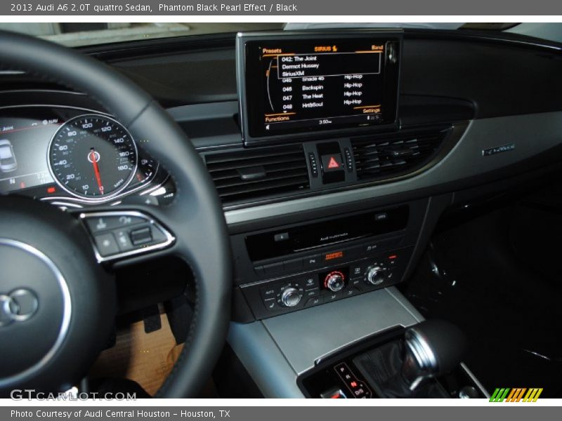 Phantom Black Pearl Effect / Black 2013 Audi A6 2.0T quattro Sedan