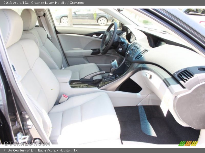 Graphite Luster Metallic / Graystone 2013 Acura TSX