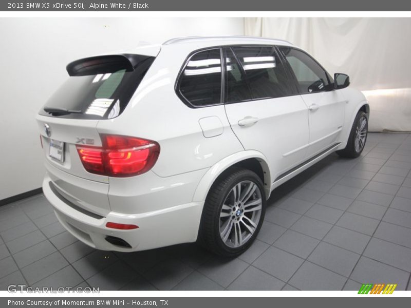 Alpine White / Black 2013 BMW X5 xDrive 50i