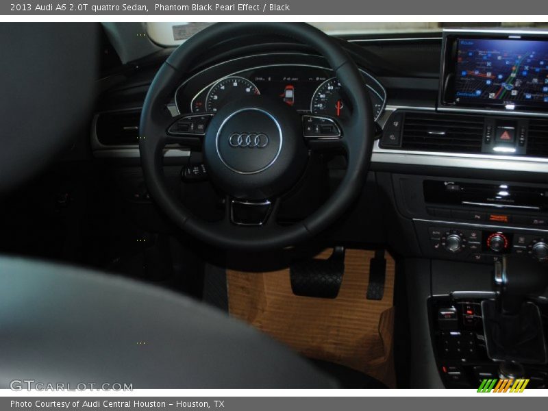 Phantom Black Pearl Effect / Black 2013 Audi A6 2.0T quattro Sedan