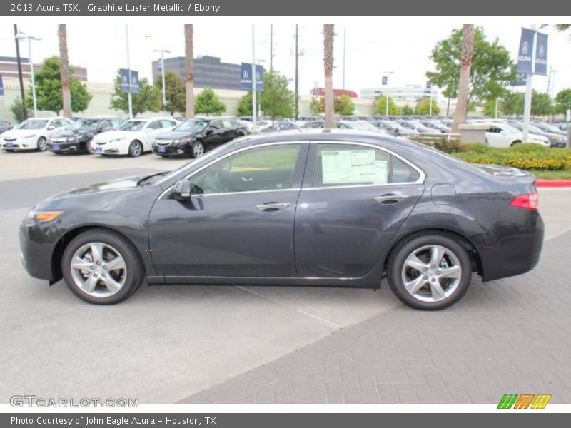 Graphite Luster Metallic / Ebony 2013 Acura TSX