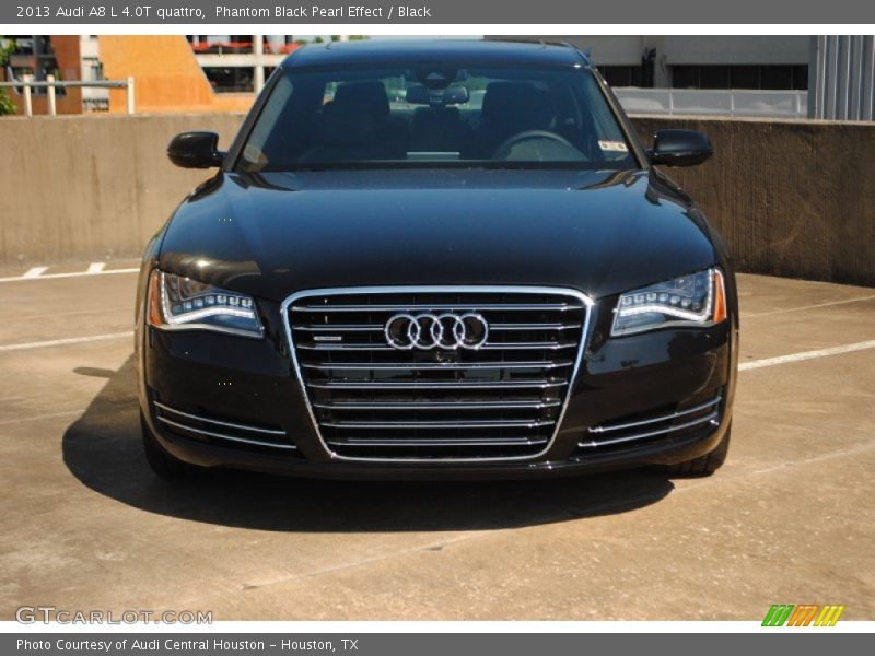 Phantom Black Pearl Effect / Black 2013 Audi A8 L 4.0T quattro