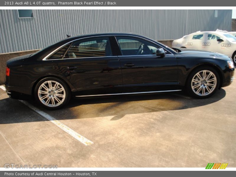 Phantom Black Pearl Effect / Black 2013 Audi A8 L 4.0T quattro