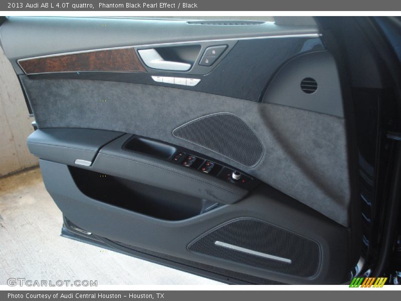 Phantom Black Pearl Effect / Black 2013 Audi A8 L 4.0T quattro