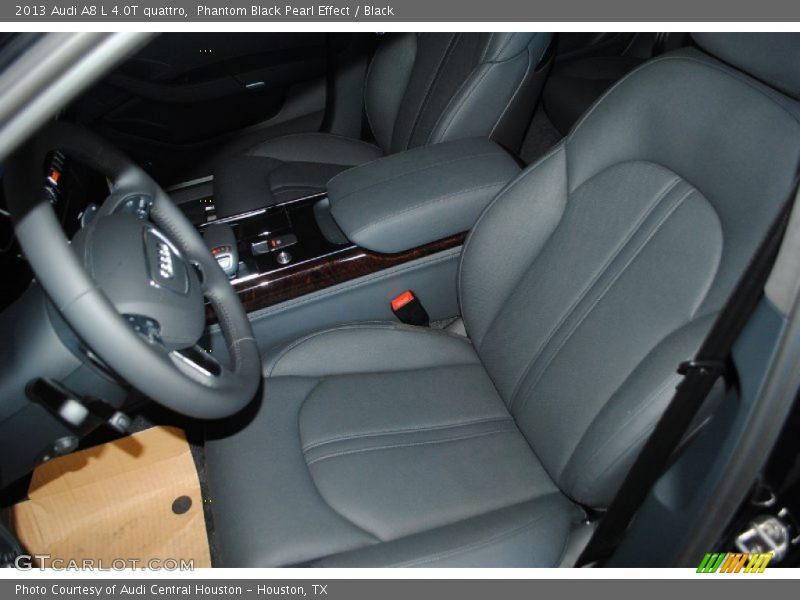 Phantom Black Pearl Effect / Black 2013 Audi A8 L 4.0T quattro