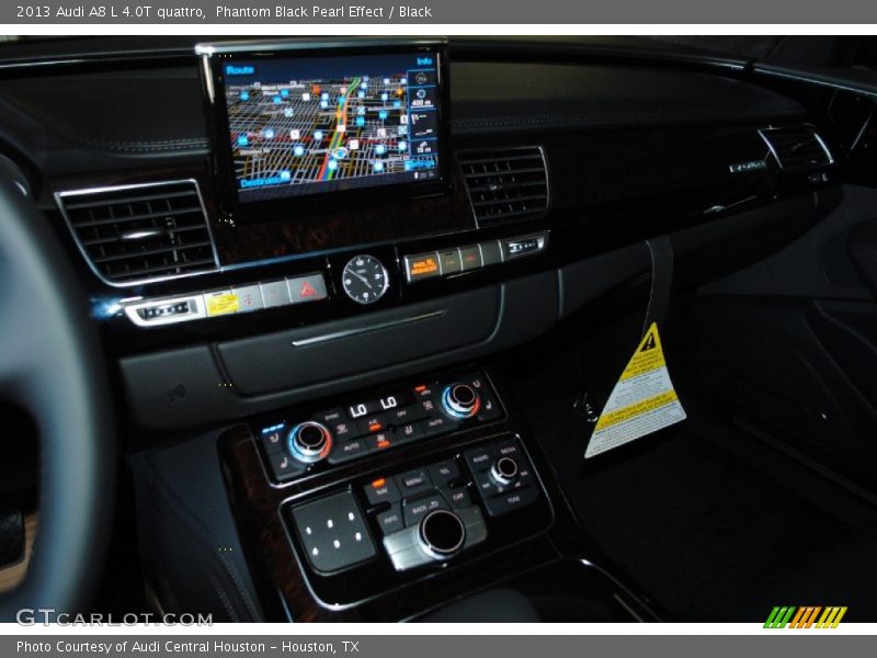 Phantom Black Pearl Effect / Black 2013 Audi A8 L 4.0T quattro