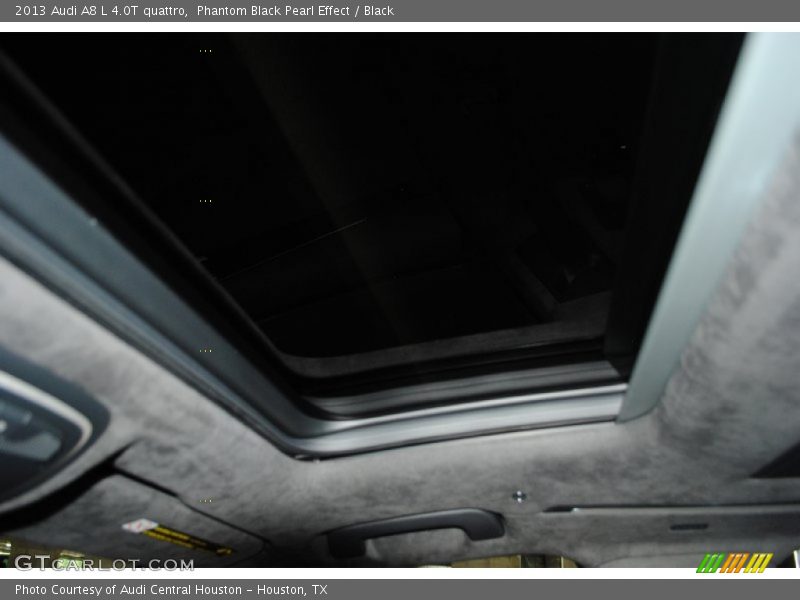 Phantom Black Pearl Effect / Black 2013 Audi A8 L 4.0T quattro