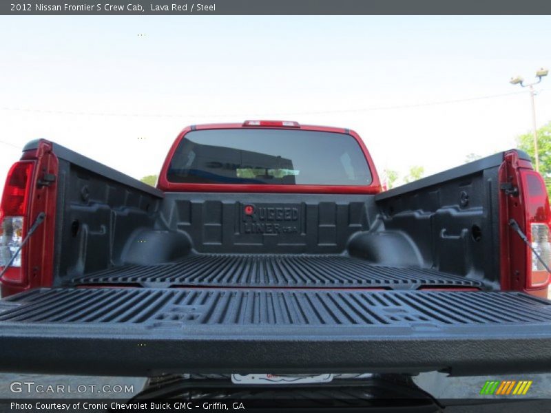 Lava Red / Steel 2012 Nissan Frontier S Crew Cab