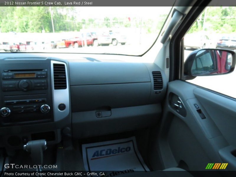 Lava Red / Steel 2012 Nissan Frontier S Crew Cab