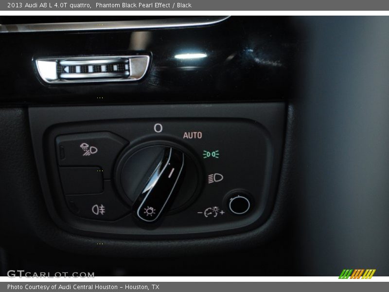 Phantom Black Pearl Effect / Black 2013 Audi A8 L 4.0T quattro
