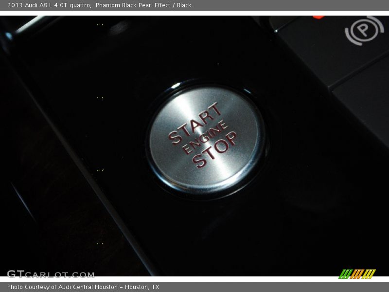 Phantom Black Pearl Effect / Black 2013 Audi A8 L 4.0T quattro