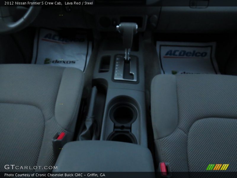 Lava Red / Steel 2012 Nissan Frontier S Crew Cab