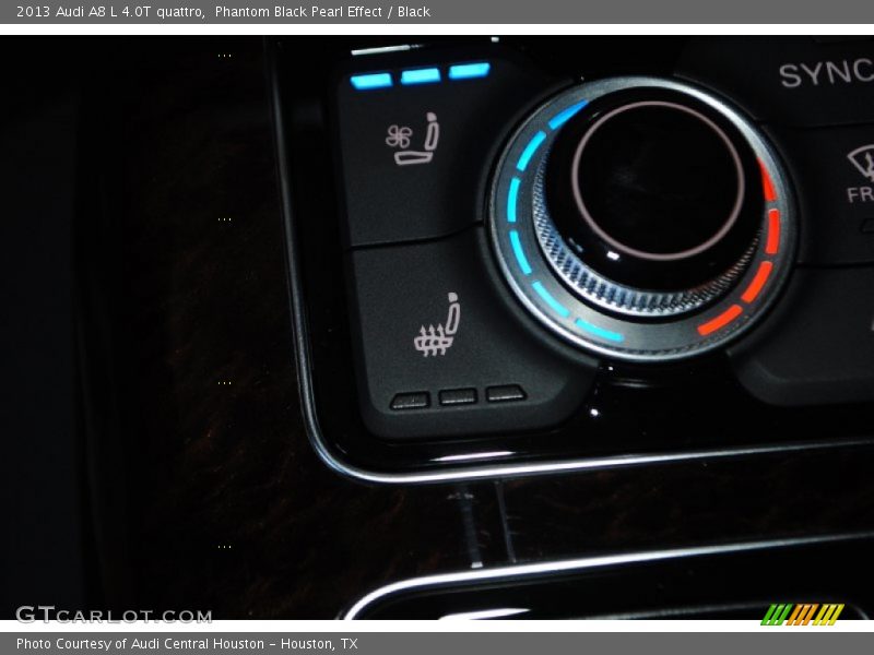 Phantom Black Pearl Effect / Black 2013 Audi A8 L 4.0T quattro