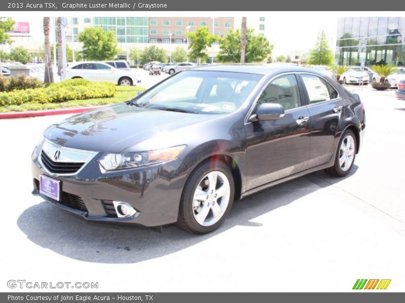 Graphite Luster Metallic / Graystone 2013 Acura TSX