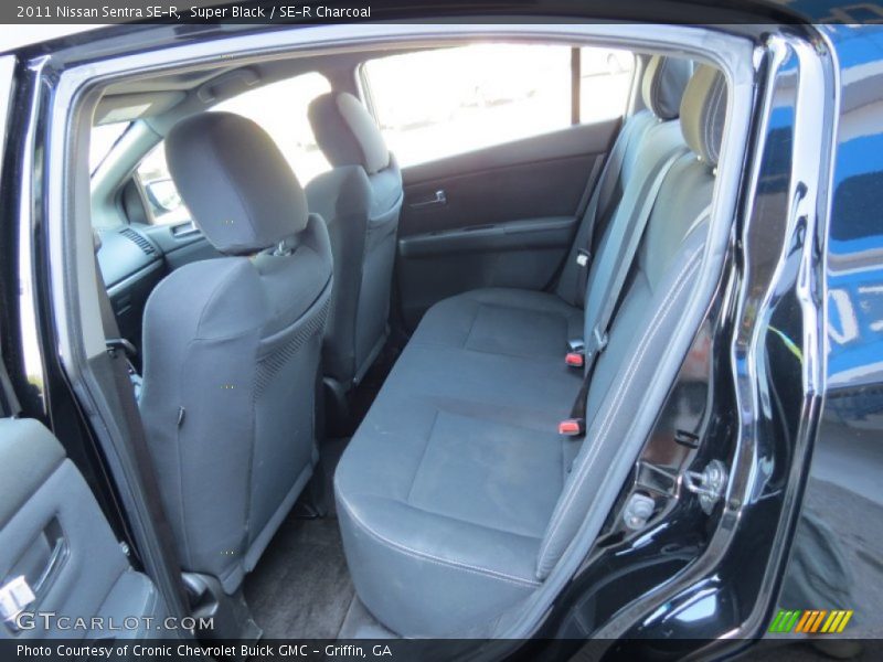 Rear Seat of 2011 Sentra SE-R