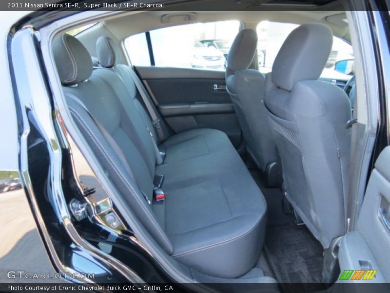 Rear Seat of 2011 Sentra SE-R