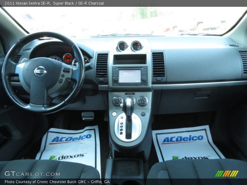 Dashboard of 2011 Sentra SE-R