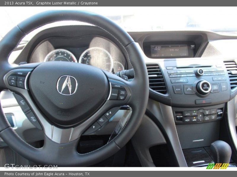 Graphite Luster Metallic / Graystone 2013 Acura TSX