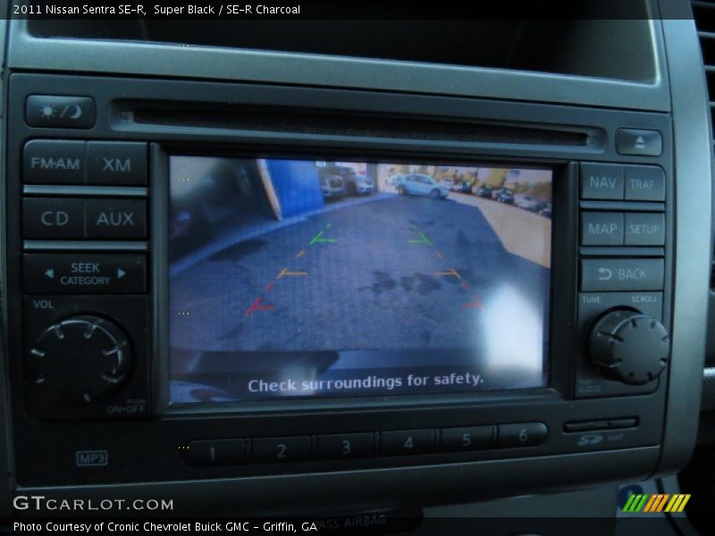 Super Black / SE-R Charcoal 2011 Nissan Sentra SE-R