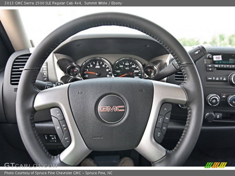  2013 Sierra 1500 SLE Regular Cab 4x4 Steering Wheel