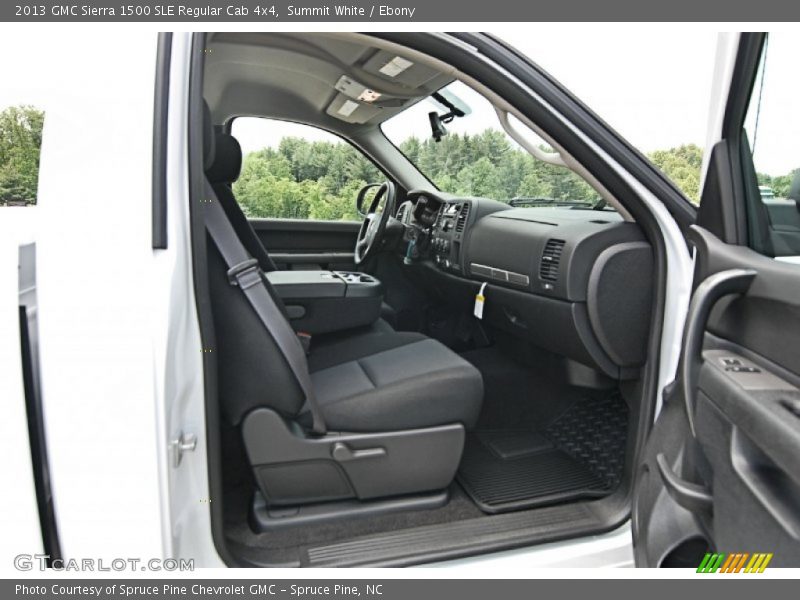 Summit White / Ebony 2013 GMC Sierra 1500 SLE Regular Cab 4x4