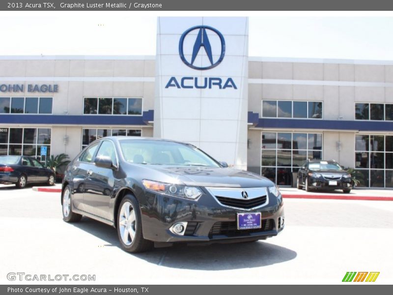 Graphite Luster Metallic / Graystone 2013 Acura TSX