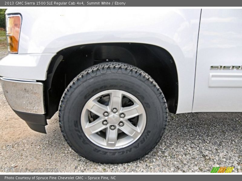  2013 Sierra 1500 SLE Regular Cab 4x4 Wheel