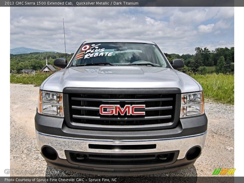 Quicksilver Metallic / Dark Titanium 2013 GMC Sierra 1500 Extended Cab