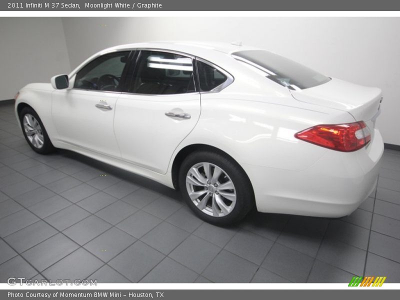 Moonlight White / Graphite 2011 Infiniti M 37 Sedan
