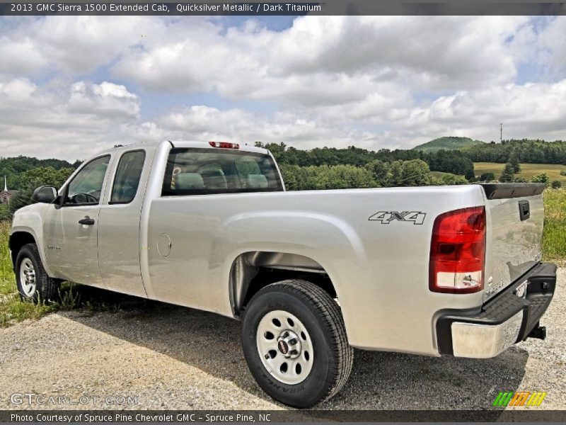  2013 Sierra 1500 Extended Cab Quicksilver Metallic