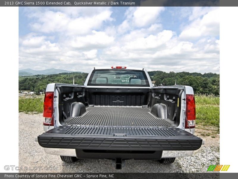 Quicksilver Metallic / Dark Titanium 2013 GMC Sierra 1500 Extended Cab