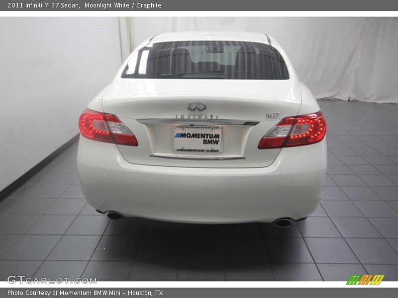 Moonlight White / Graphite 2011 Infiniti M 37 Sedan