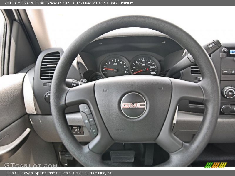  2013 Sierra 1500 Extended Cab Steering Wheel