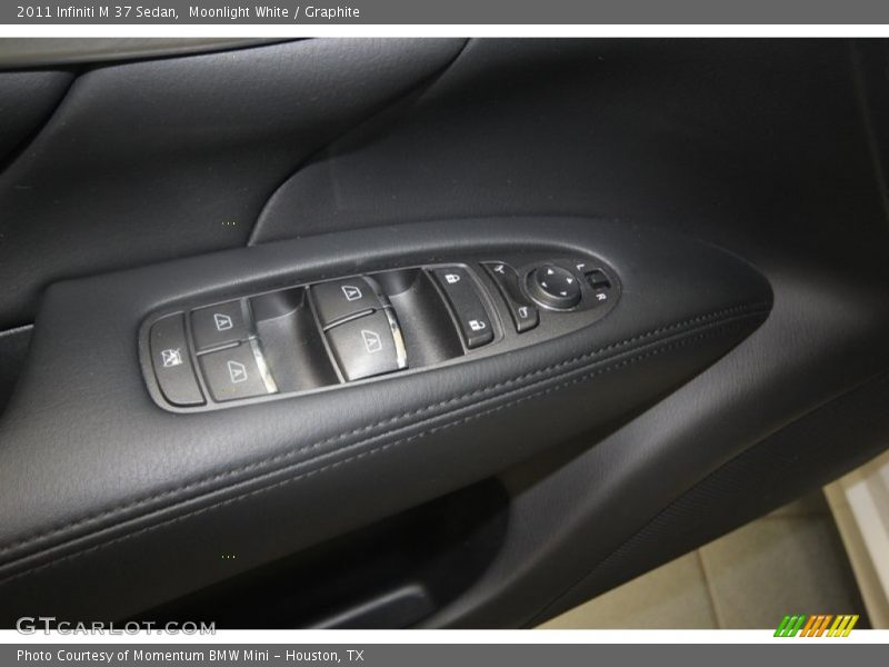 Moonlight White / Graphite 2011 Infiniti M 37 Sedan