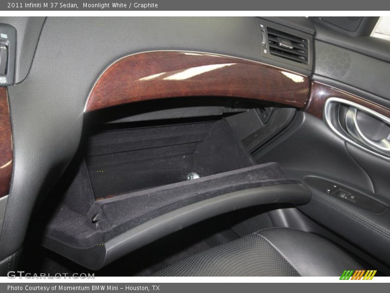Moonlight White / Graphite 2011 Infiniti M 37 Sedan