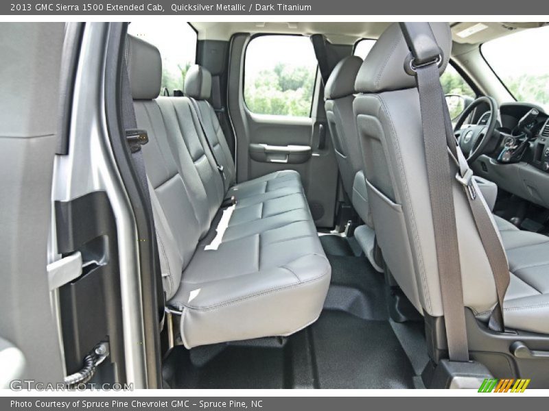 Quicksilver Metallic / Dark Titanium 2013 GMC Sierra 1500 Extended Cab