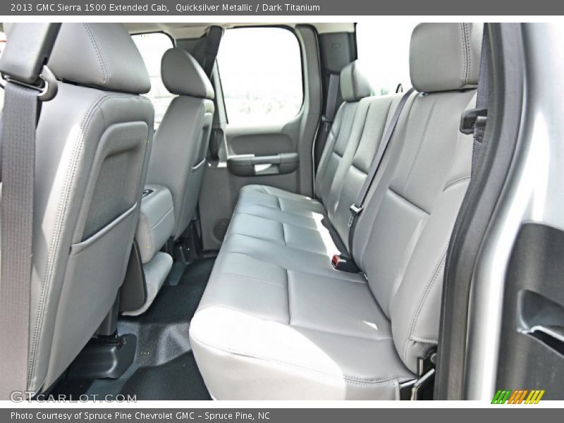 Quicksilver Metallic / Dark Titanium 2013 GMC Sierra 1500 Extended Cab