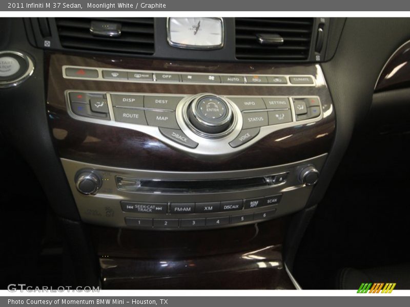 Moonlight White / Graphite 2011 Infiniti M 37 Sedan