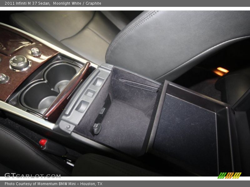 Moonlight White / Graphite 2011 Infiniti M 37 Sedan