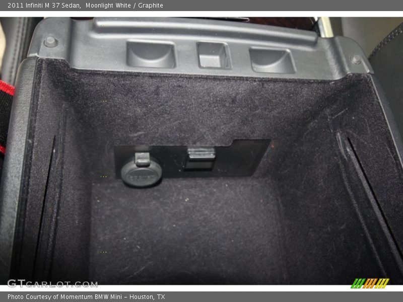 Moonlight White / Graphite 2011 Infiniti M 37 Sedan